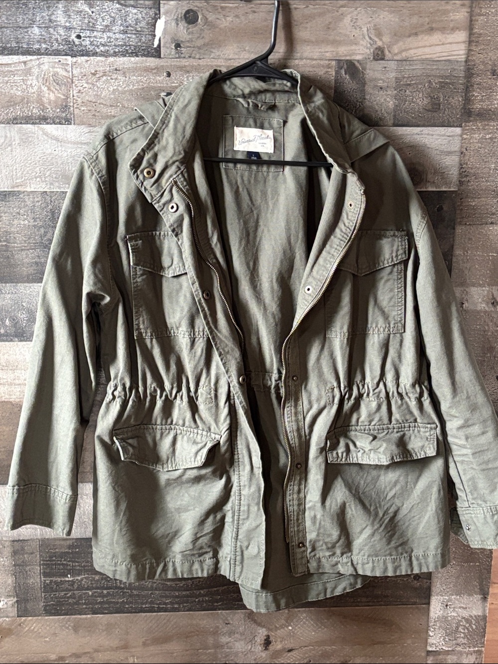 Universal Thread Olive Green Utility Anorak Jacket